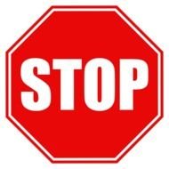 Stop Sign By Davidblyons drawing