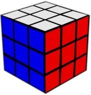 colored rubik's cube