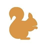 Squirrel Silhouette Panda Free Images
