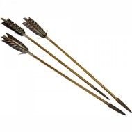 Native American arrows on a white background