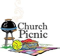 Ä°llustration of church Picnic