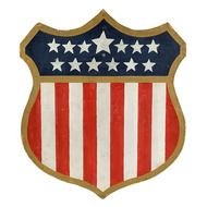clipart of the Eagle With Shield