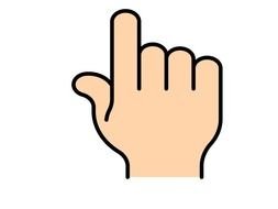 Pointer Finger Panda Free Images