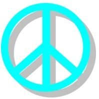 Peace Sign Clipart drawing