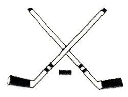 Hockey Sticks drawing