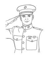 Army Coloring Pages For Boys drawing