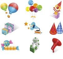 Birthday party clip art