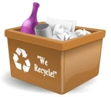 Recycling Bin Vector
