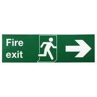 Fire Exit Man drawing