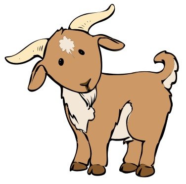 Baby Goat Panda Free Images clipart