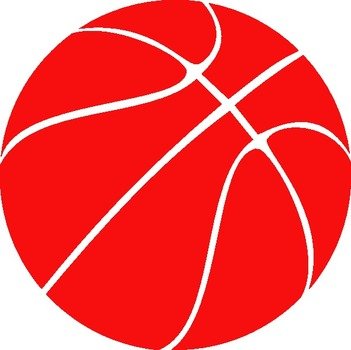 Red Basketball Panda Free Images clipart