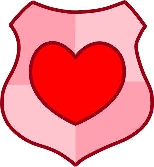 Love Shield Svg Vector Sfree