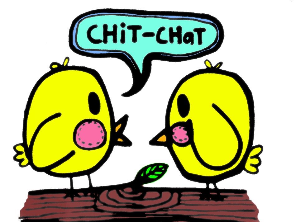 chit chat illustration