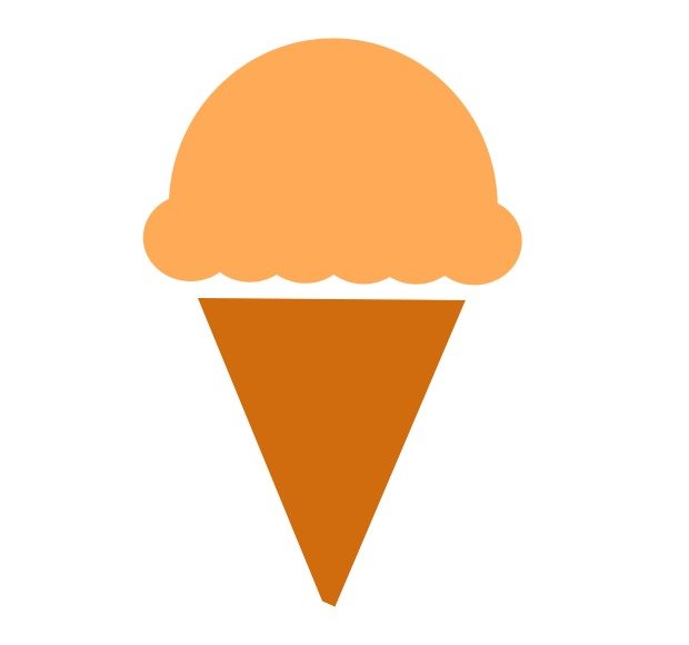 Ice Cream Silhouette Vector Online Royalty