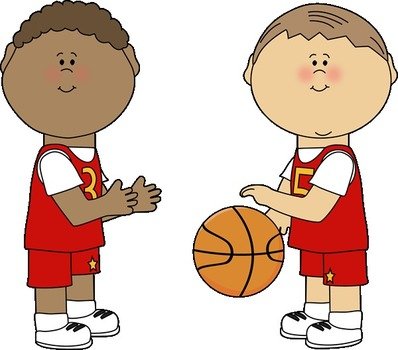 Boys Playing Basketball Image Two