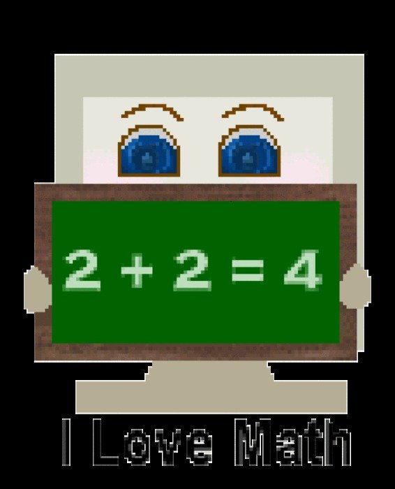 Signs And Sayings Including I Love Math Reading Etc