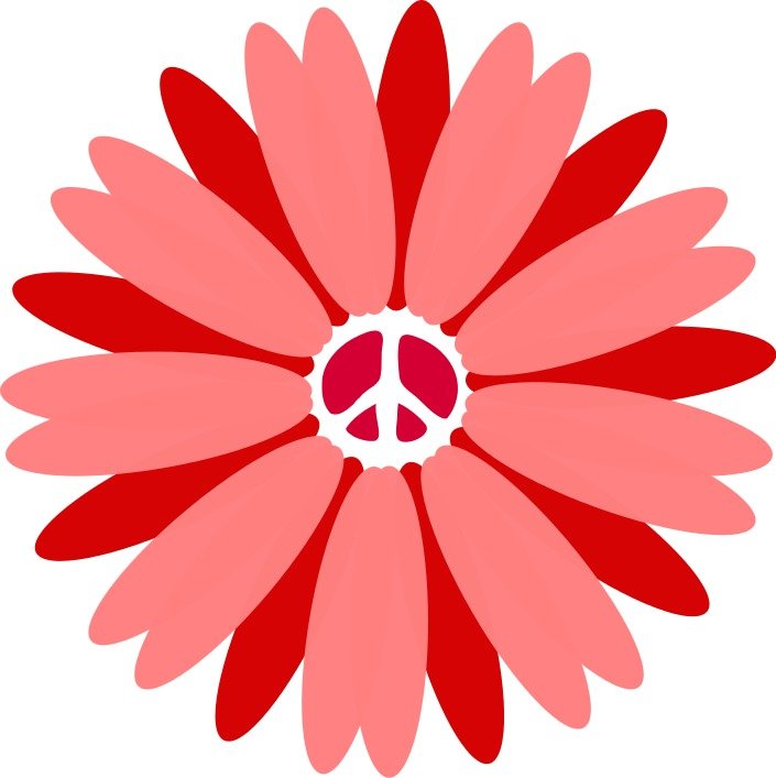 Hippie Flowers Best clipart N2