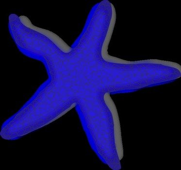 Red Starfish Vector N2