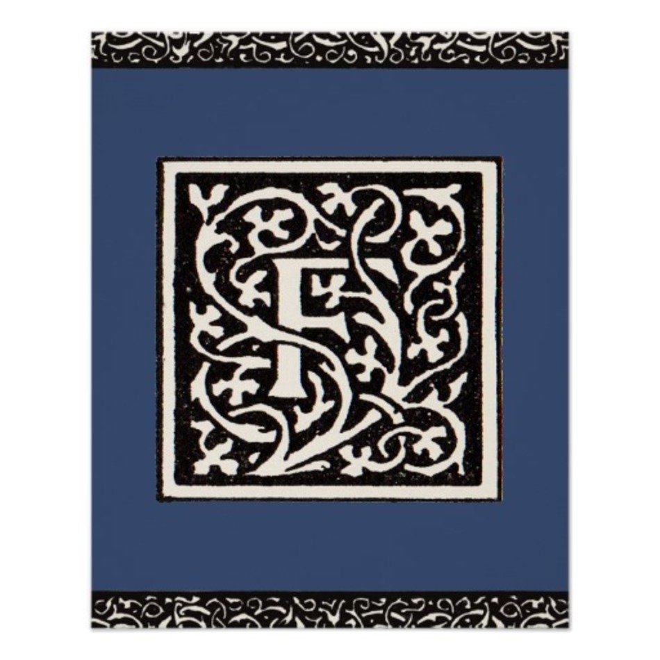 Letters Monograms From The Arts Crafts Movement This Letter