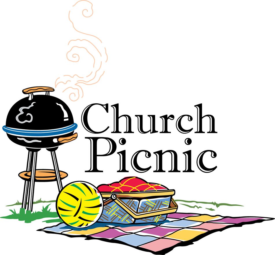 İllustration of church Picnic