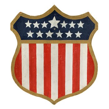 clipart of the Eagle With Shield
