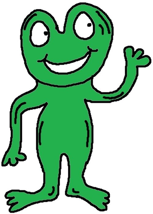 Egypt Frog drawing