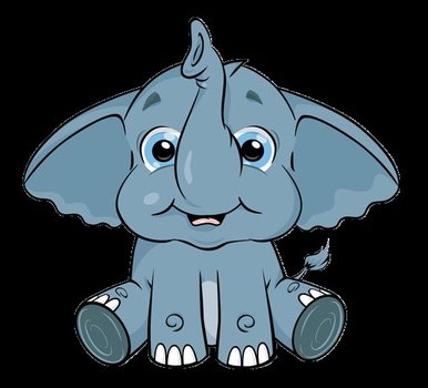 Cartoon Elephants Cute Elephant