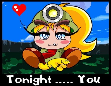 clipart of the sexy goombella