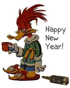 Drunk Happy New Year Woody Woodpecker Image 347552 On Favimcom