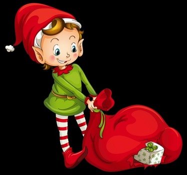 Gallery Free Picture&hellip; Christmas Png Elf With S&hellip; clipart