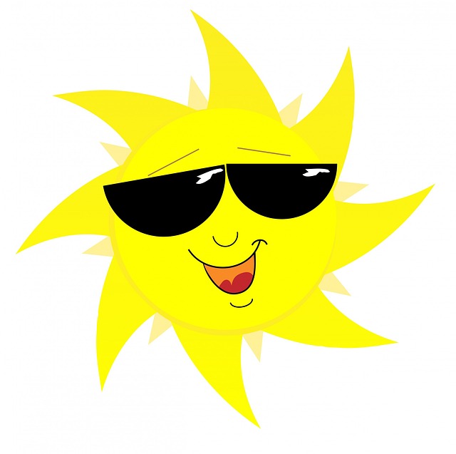 Sun Face Smiling Drawing Free Image