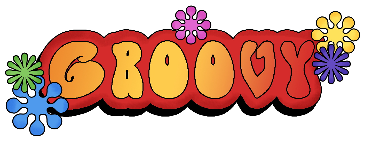 Clipart Of The 70s Groovy Sign Free Image Download