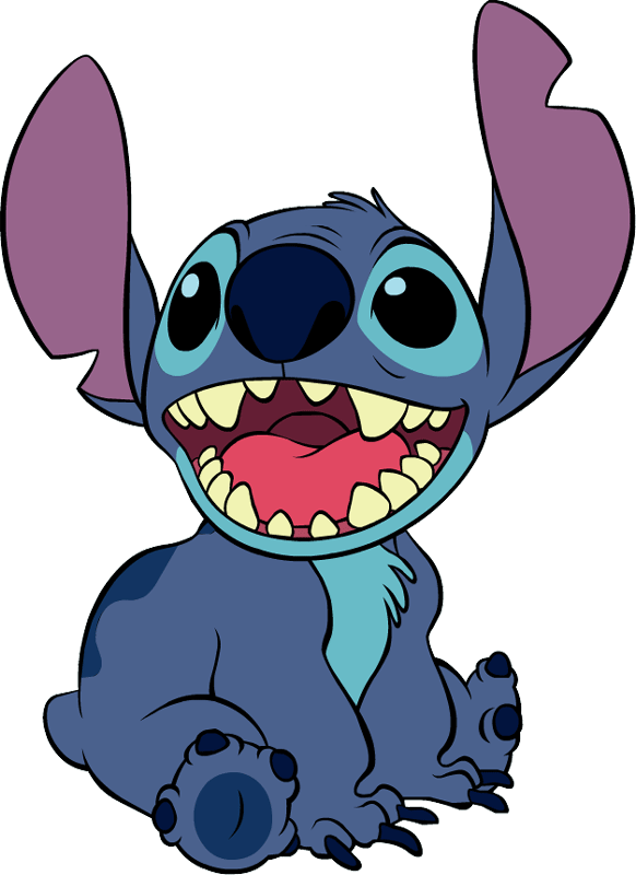 Drawn cartoon hero Stitch free image download