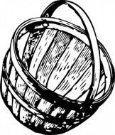 Half Bushel Picking Basket Vector Free Download