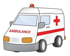 painted ambulance