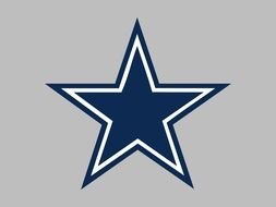 Dallas Cowboy star drawing