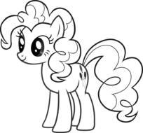 little pony as a graphic illustration