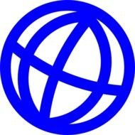Dark Blue Globe At Clkercom Vector Online
