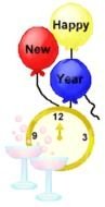 Clipart of the party equipments