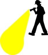 Flashlight At Clkercom Vector Online Royalty
