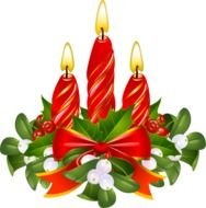 Christmas Candle Panda Free Images