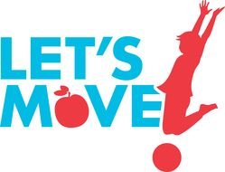 Clip art of Lets Move sign