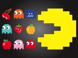 the heroes of the Pac Man video game series