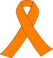 Orange Ribbon At Clkercom Vector Online Royalty