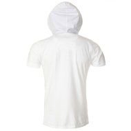 White T-shirt With The Hood clipart