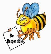bee with social call