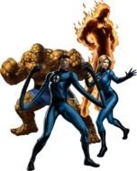 drawings of the fantastic four