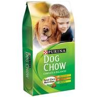 Purina Dog Chow Complete And Balanced Food Net Weight 42 Lb At