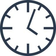 Clock Symbol drawing