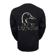 duck as a logo on black clothes